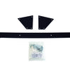 Go Rhino 23220 - BRJ40 Full End Cap Replacement Rub Plate Kit - Textured Black