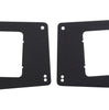 Go Rhino 241732T - BR5/BR10 Front Light Plates (3x3 Surface Mount) - Textured Black