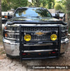 Go Rhino 3173B - 3000 Series StepGuard - Center Grille Guard Only - Black Powder Coat