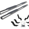 Go Rhino 104036880PS - 4" 1000 Series SideSteps & Bracket Kit - Stainless Steel