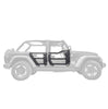 Go Rhino 572502 - Trailline Tube Door Rear - Textured Black