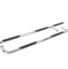 Go Rhino 61147PS - 6000 Side Steps With Mounting Bracket Kit - 1-Piece - Wheel-to-Wheel - Polished Stainless Steel