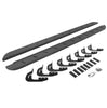 Go Rhino 63404787ST - RB10 Slim Line Running Boards With Mounting Brackets - Protective Bedliner Coating