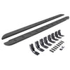 Go Rhino 63404880ST - RB10 Slim Line Running Boards With Mounting Brackets - Protective Bedliner Coating