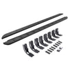 Go Rhino 63404887SPC - RB10 Slim Line Running Boards With Mounting Brackets - Textured Black