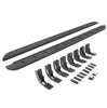 Go Rhino 63404887ST - RB10 Slim Line Running Boards With Mounting Brackets - Protective Bedliner Coating