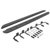 Go Rhino 63409980ST - RB10 Slim Line Running Boards With Mounting Brackets - Protective Bedliner Coating