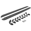 Go Rhino 63443580ST - RB10 Slim Line Running Boards With Mounting Brackets - Protective Bedliner Coating