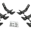 Go Rhino 6862415552T - 6" OE Xtreme II SideSteps With Mounting Bracket Kit - Textured Black