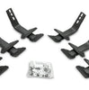 Go Rhino 6862415552T - 6" OE Xtreme II SideSteps With Mounting Bracket Kit - Textured Black