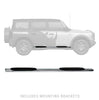 Go Rhino 684412971PS - 4" OE Xtreme SideSteps With Mounting Bracket Kit - Polished Stainless Steel