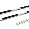 Go Rhino 685404787PS - 5" OE Xtreme Low Profile SideSteps With Mounting Bracket Kit - Polished Stainless Steel