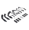 Go Rhino 6940426 - V-Series V3, RB30 and RB Slim Side Steps - MOUNTING BRACKETS ONLY - Textured Black