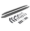 Go Rhino 69404280ST - RB20 Slim Line Running Boards With Mounting Brackets - Protective Bedliner Coating