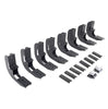 Go Rhino 6940486 - V-Series V3, RB30 and RB Slim Side Steps - MOUNTING BRACKETS ONLY - Textured Black
