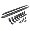 Go Rhino 69404887ST - RB20 Slim Line Running Boards With Mounting Brackets - Protective Bedliner Coating