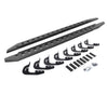 Go Rhino 69405880ST - RB20 Slim Line Running Boards With Mounting Brackets - Protective Bedliner Coating