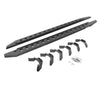 Go Rhino 69434680ST - RB20 Slim Line Running Boards With Mounting Brackets - Protective Bedliner Coating