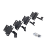 Go Rhino V3417780T - V3 Series Aluminum Side Steps with Mounting Brackets - Textured Black