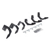Go Rhino 6942066 - V-Series V3, RB30 and RB Slim Side Steps - MOUNTING BRACKETS ONLY - Textured Black