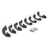 Go Rhino 6944156 - V-Series V3, RB30 and RB Slim Side Steps - MOUNTING BRACKETS ONLY - Textured Black