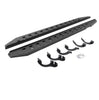 Go Rhino 69442568ST - RB20 Slim Line Running Boards With Mounting Brackets - Protective Bedliner Coating