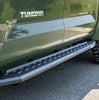 Go Rhino 69443687ST - RB20 Slim Line Running Boards With Mounting Brackets - Protective Bedliner Coating
