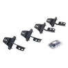 Go Rhino 6949266 - V-Series V3, RB30 and RB Slim Side Steps - MOUNTING BRACKETS ONLY - Textured Black