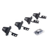 Go Rhino 6949266 - V-Series V3, RB30 and RB Slim Side Steps - MOUNTING BRACKETS ONLY - Textured Black