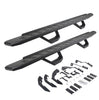 Go Rhino 6960428020PC - RB30 Running Boards with Mounting Brackets & 2 Pairs of Drops Steps Kit - Textured Black