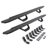 Go Rhino 6960488720T - RB30 Running Boards with Mounting Brackets & 2 Pairs of Drops Steps Kit - Protective Bedliner Coating