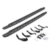 Go Rhino 69605187ST - RB30 Slim Line Running Boards with Mounting Bracket Kit - Protective Bedliner Coating