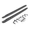 Go Rhino 69610687ST - RB30 Slim Line Running Boards with Mounting Bracket Kit - Protective Bedliner Coating