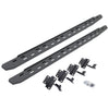 Go Rhino 69617780ST - RB30 Slim Line Running Boards with Mounting Bracket Kit - Protective Bedliner Coating