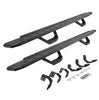 Go Rhino 6962068720T - RB30 Running Boards with Mounting Brackets & 2 Pairs of Drops Steps Kit - Protective Bedliner Coating
