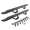 Go Rhino 6962358020PC - RB30 Running Boards with Mounting Brackets & 2 Pairs of Drops Steps Kit - Textured Black
