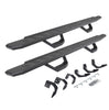Go Rhino 6962998020T - RB30 Running Boards with Mounting Brackets & 2 Pairs of Drops Steps Kit - Protective Bedliner Coating