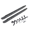 Go Rhino 69629980ST - RB30 Slim Line Running Boards with Mounting Bracket Kit - Protective Bedliner Coating