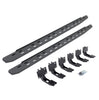 Go Rhino 69630680ST - RB30 Slim Line Running Boards with Mounting Bracket Kit - Protective Bedliner Coating
