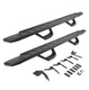 Go Rhino 6963688020PC - RB30 Running Boards with Mounting Brackets & 2 Pairs of Drops Steps Kit - Textured Black