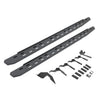 Go Rhino 69636880ST - RB30 Slim Line Running Boards with Mounting Bracket Kit - Protective Bedliner Coating