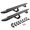 Go Rhino 6964397320PC - RB30 Running Boards with Brackets, 2 Pairs Drop Steps Kit - Textured Black