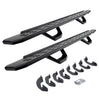 Go Rhino 6964397320PC - RB30 Running Boards with Brackets, 2 Pairs Drop Steps Kit - Textured Black