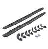 Go Rhino 69641687ST - RB30 Slim Line Running Boards with Mounting Bracket Kit - Protective Bedliner Coating