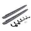 Go Rhino 69642568ST - RB30 Slim Line Running Boards with Mounting Bracket Kit - Protective Bedliner Coating