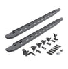 Go Rhino 69650568ST - RB30 Slim Line Running Boards with Mounting Bracket Kit - Protective Bedliner Coating