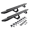 Go Rhino 6965168720PC - RB30 Running Boards with Mounting Brackets & 2 Pairs of Drops Steps Kit - Textured Black