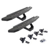 Go Rhino 6969264810PC - RB30 Running Boards with Mounting Brackets & 2 Pairs of Drops Steps Kit - Textured Black