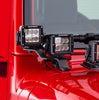 Go Rhino 730231T - XE Windshield Cowl Light Mount - Textured Black