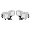 Go Rhino 731230T - XE Hood Hinge Light Mount - Textured Black